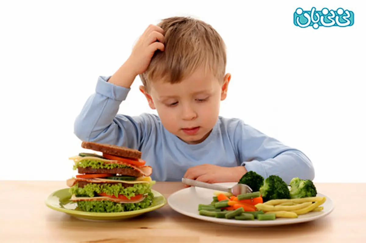 کالری مورد نیاز کودکان در روز (1)