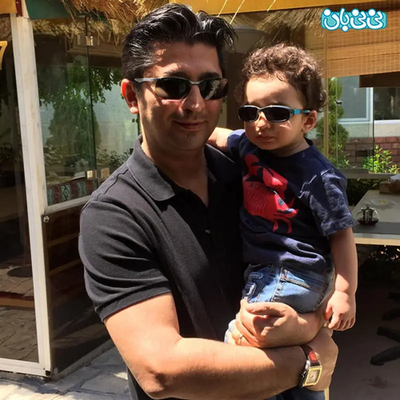 همسر شیلا خداداد، همراه پسرش