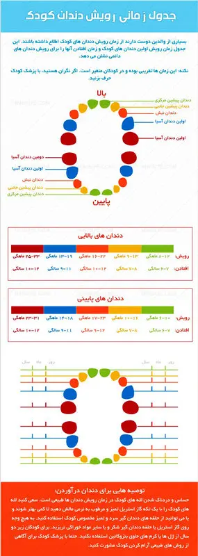 تصویری: زمان دندان درآوردن نوزاد
