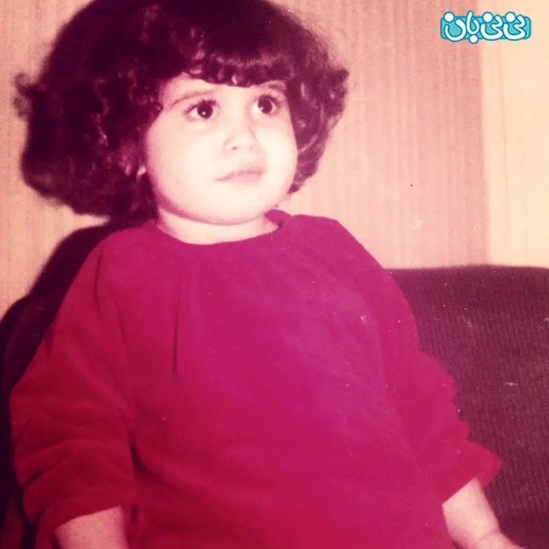 رز رضوی بازیگر، عکس کودکی اش