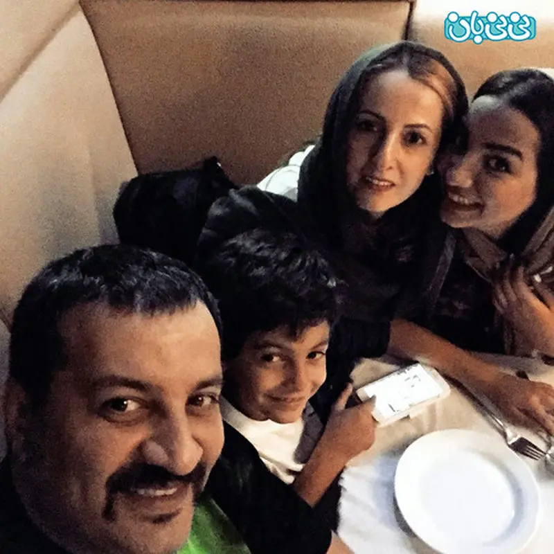 شقایق دهقان و خانواده اش، سالگرد ازدواجشان