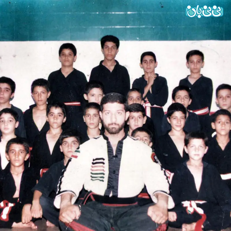 محسن افشانی در کودکی / عکس