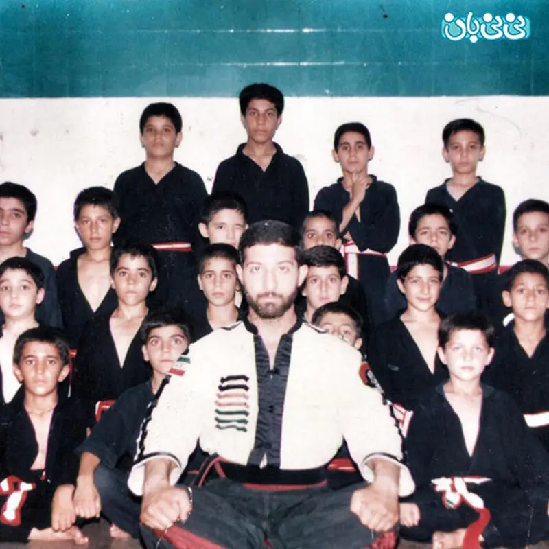 محسن افشانی در کودکی / عکس