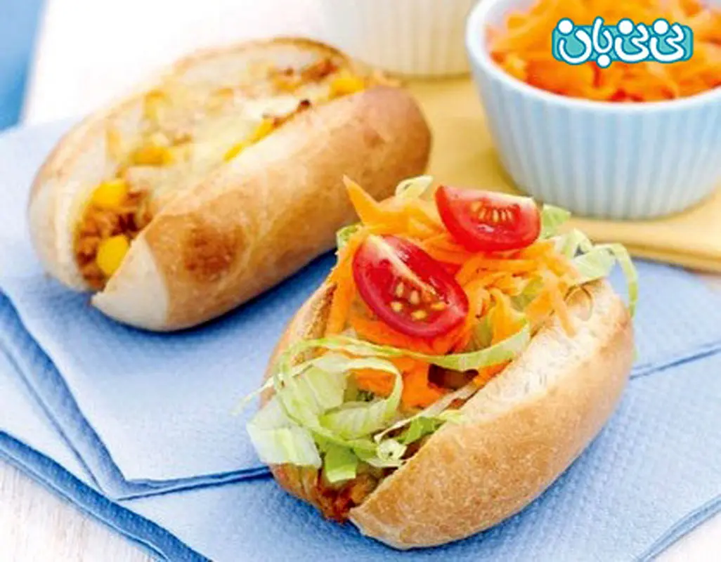 ساندویچ برای کودکان، طرز تهیه