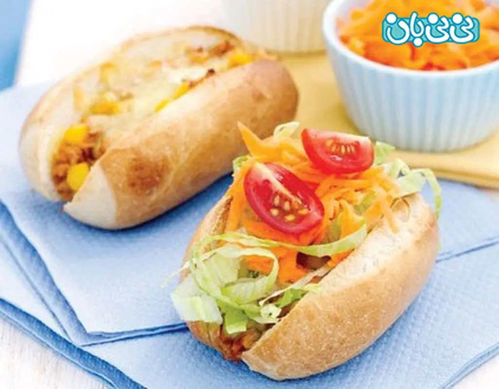 ساندویچ برای کودکان، طرز تهیه