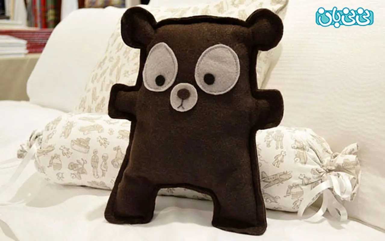 ساخت کاردستی برای کودکان، آموزش خرس نمدی