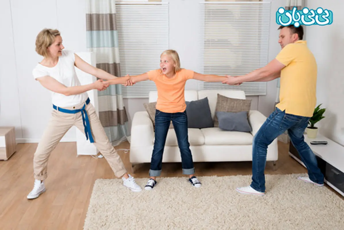 والدین پس از طلاق، پنج اشتباه