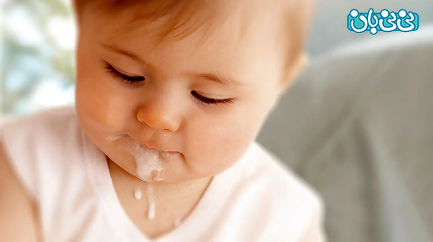 چرا نوزاد شیر بالا میاره؟