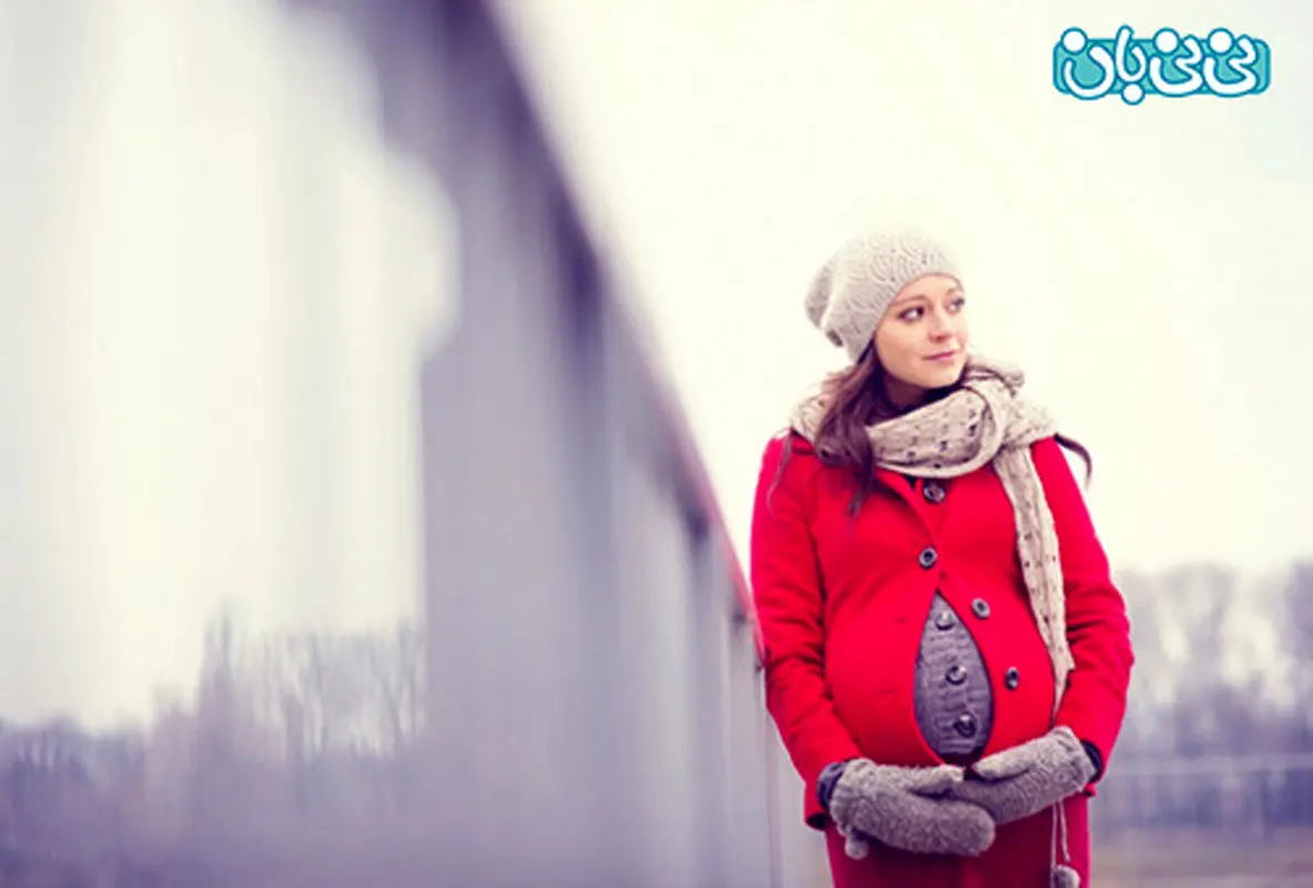 شیک پوشی زنان باردار در زمستان