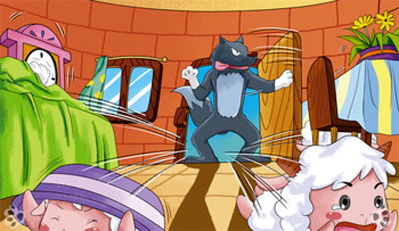 قصه صوتی کودکانه، گرگ و هفت تا بزغاله