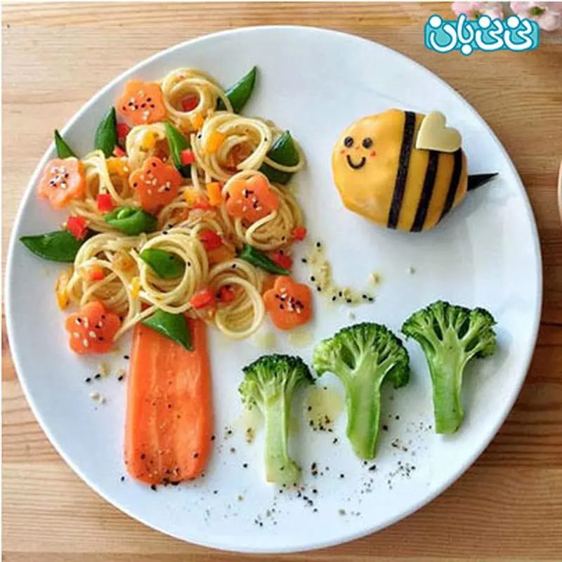 تزیین غذای کودک، چگونه؟