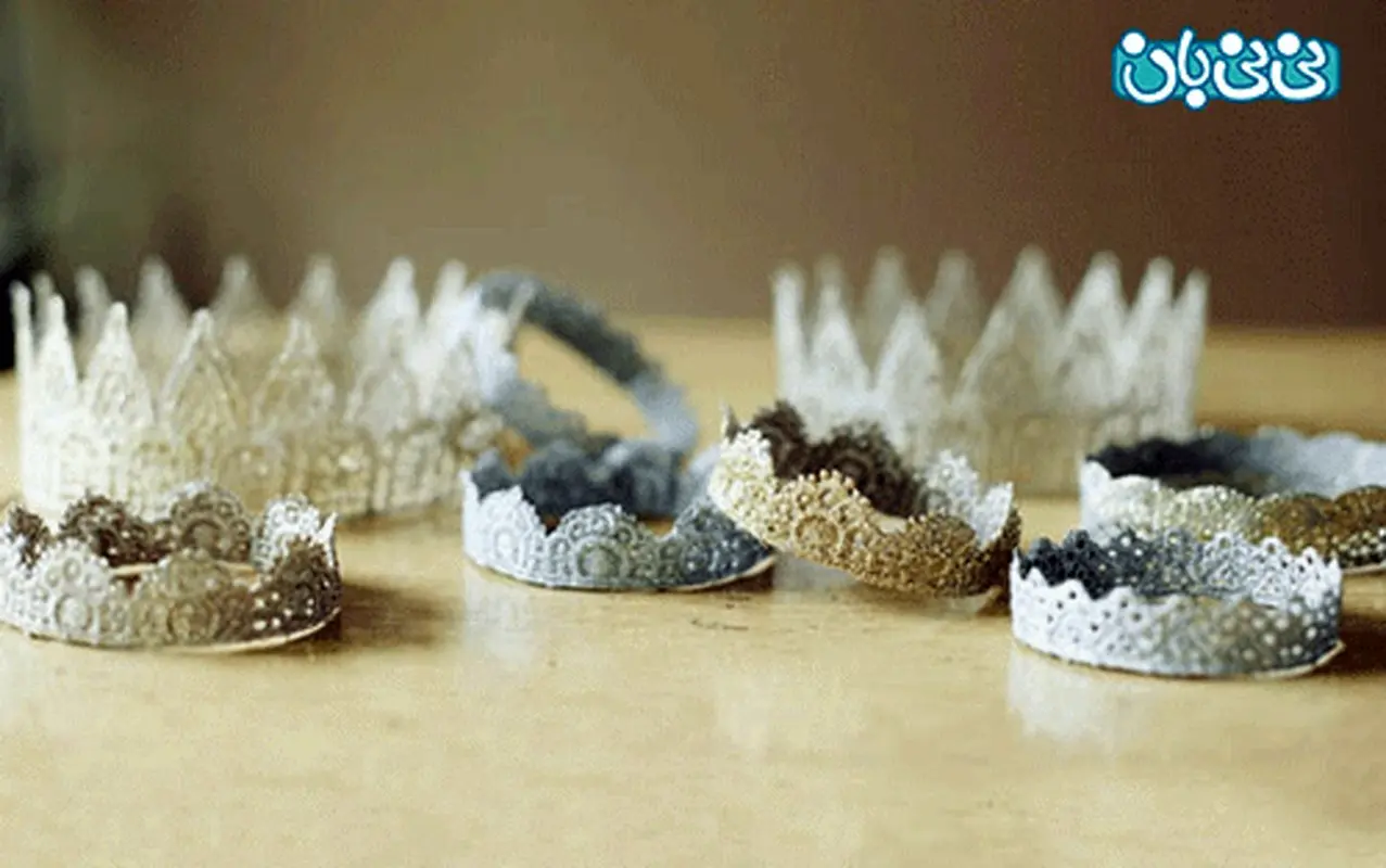 کاردستی برای دختر بچه ها، تاج رویایی بسازید!