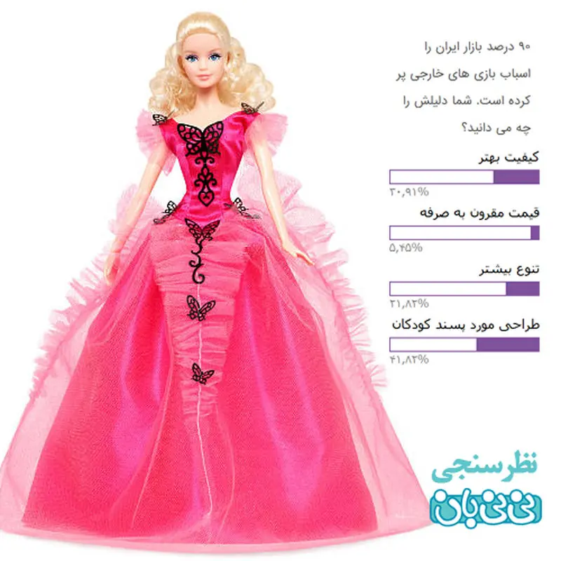 اسباب بازی برای کودکان، خارجی باشد؟