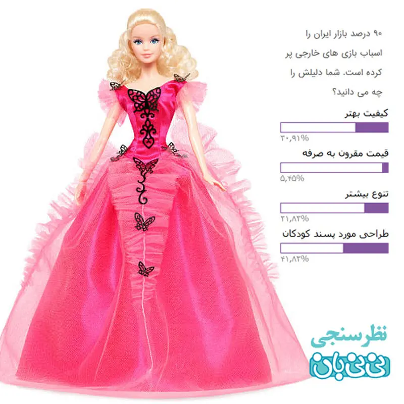 اسباب بازی برای کودکان، خارجی باشد؟
