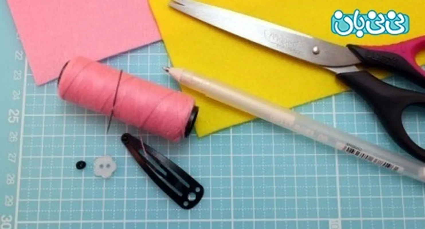 گل سر برای کودکان، روش ساخت