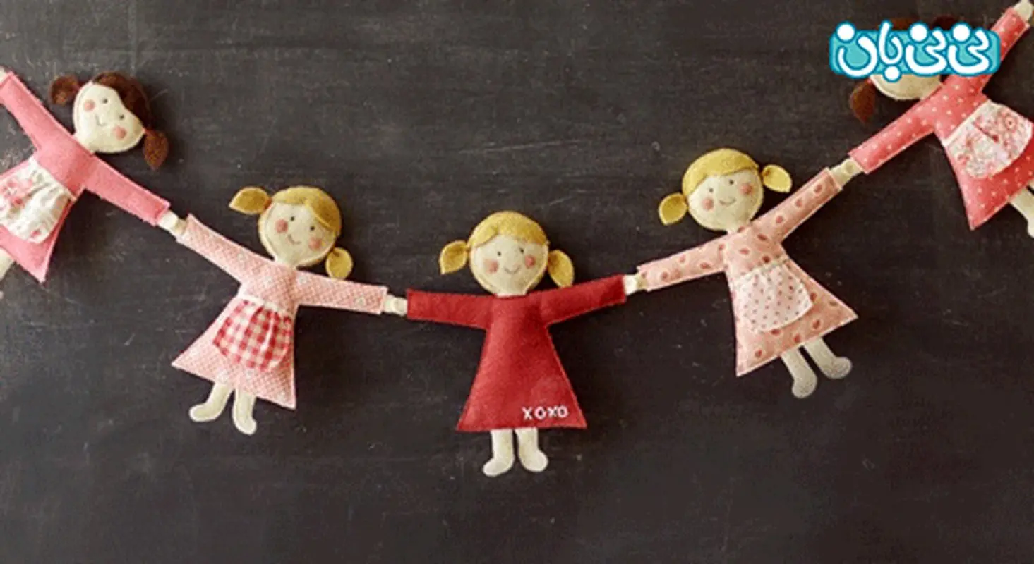 عروسک نمدی کودک، روش ساخت