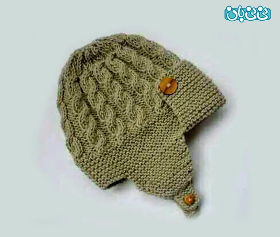 آموزش بافتنی، مدل کلاه نوزادی