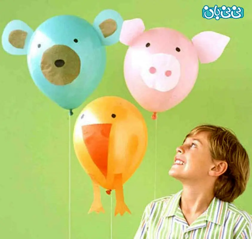 آموزش کاردستی با بادکنک، مخصوص جشن تولد