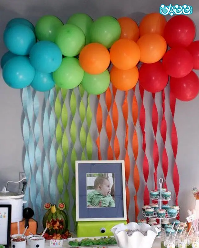 تزیین بادکنک تولد کودکان، ایده‌های خلاقانه