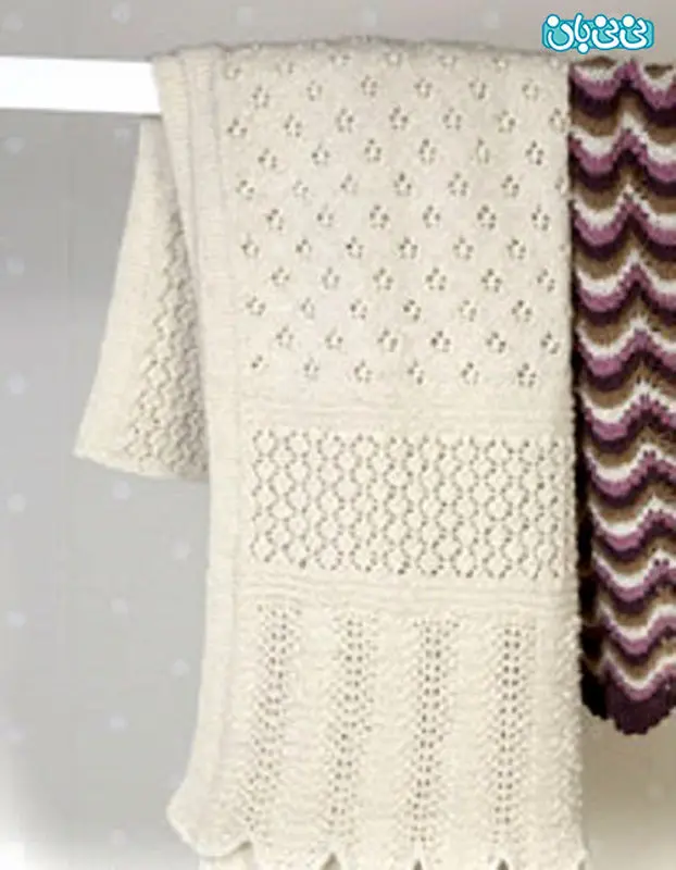 بافت پتو با کاموا، کودکتان را خوشحال کنید!