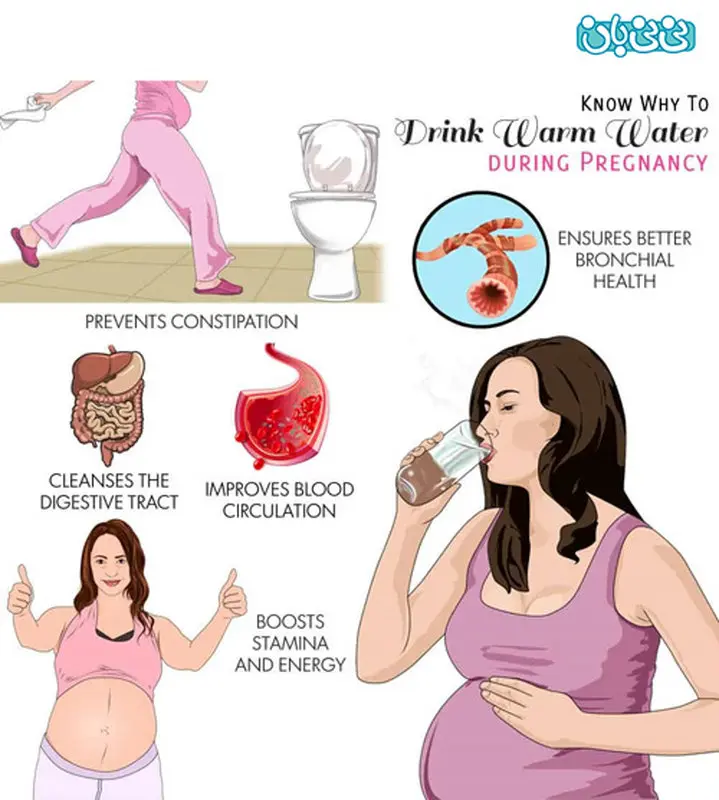 آب خوردن در بارداری، چه تاثیری بر جنین دارد؟