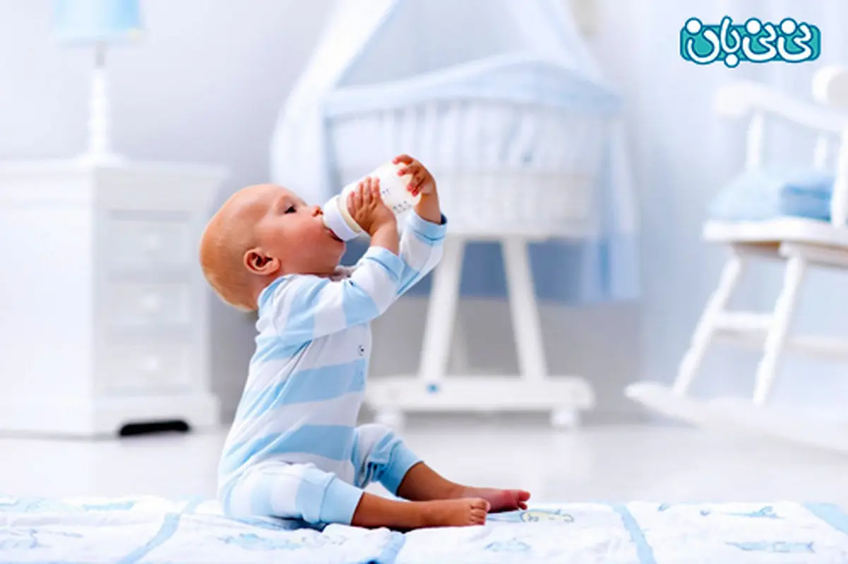 شیر خشک نوزاد، باعث دل پیچه ش شده؟