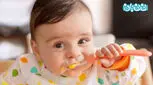 آموزش غذا برای بچه یک تا دو ساله