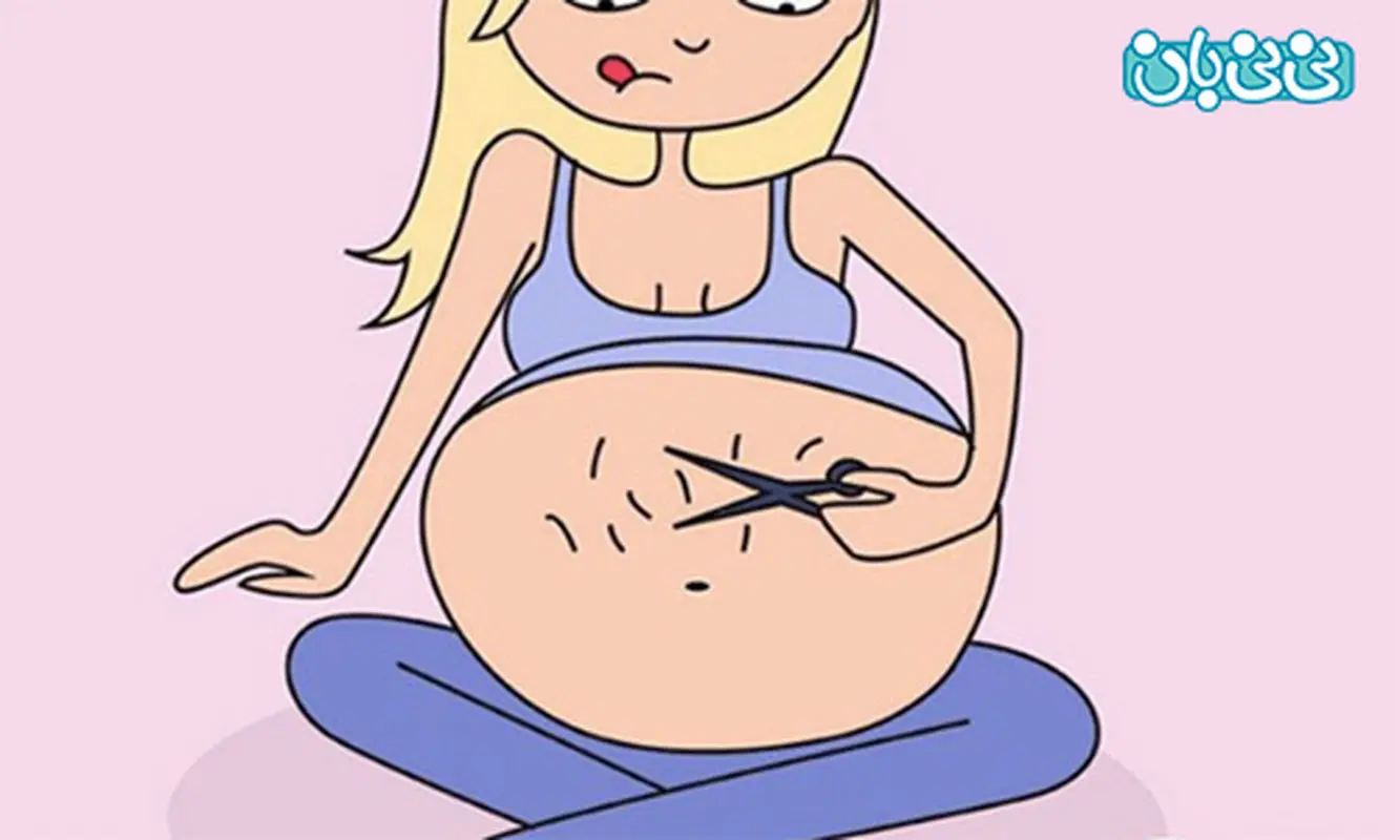 علت افزایش موهای زائد در دوران بارداری