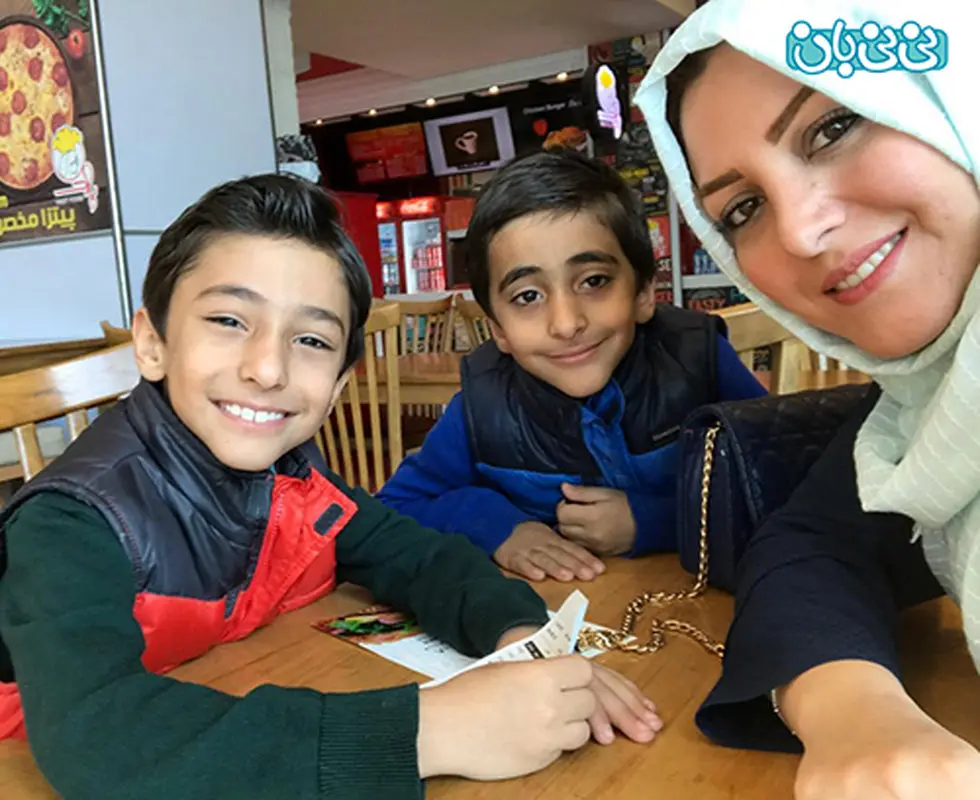 زندگی المیرا شریفی‌ مقدم، تفریح با فرزندان