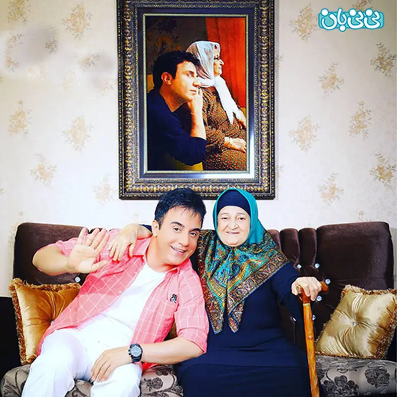 عکس داریوش فرضیایی، عمو پورنگ بچه ها