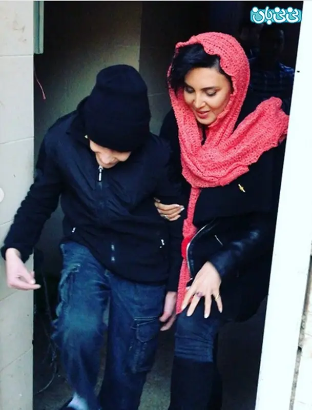 خیریه مهر لیلا، خانم بازیگر و کودک بیمار
