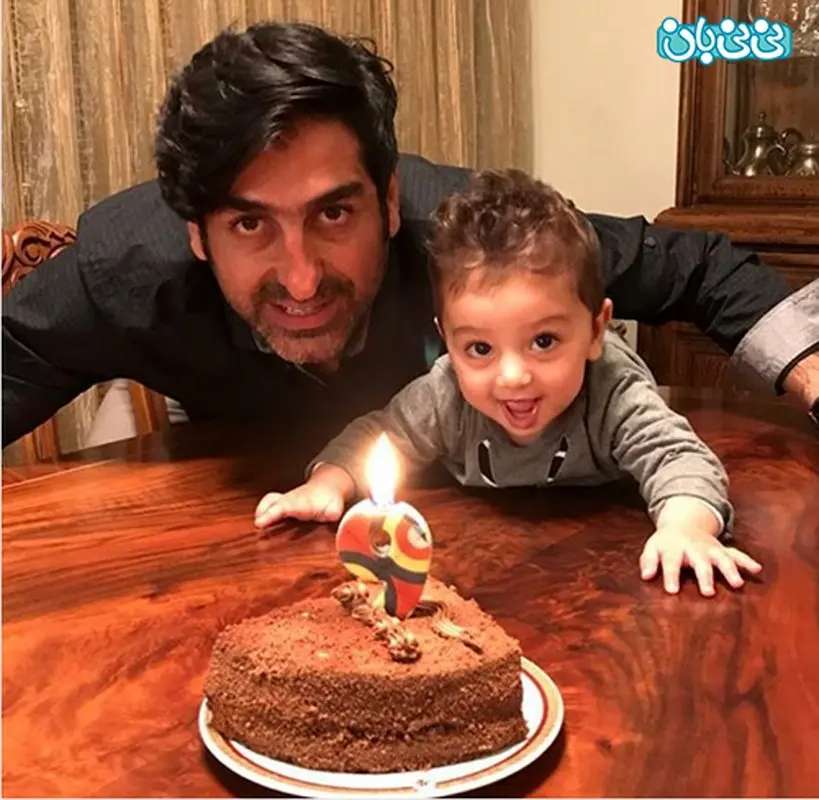 عکس محمدرضا مهدوی، پسرم نه ماهگیت مبارک!