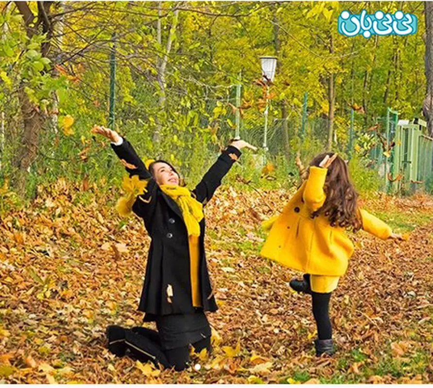 عکس شیوا بلوریان، دخترم ماه تابان من