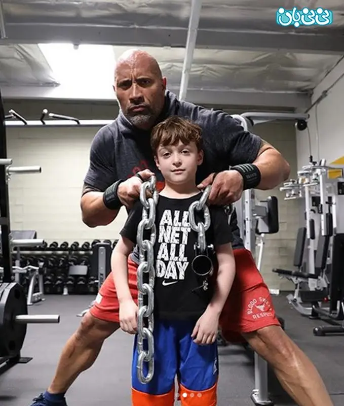 عکس دایان جانسون، لبخند زیبای کودک ورزشکار