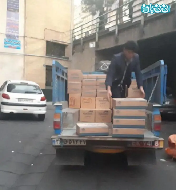اینستاگرام نیما کرمی، خرید شیر برای شیرخواران