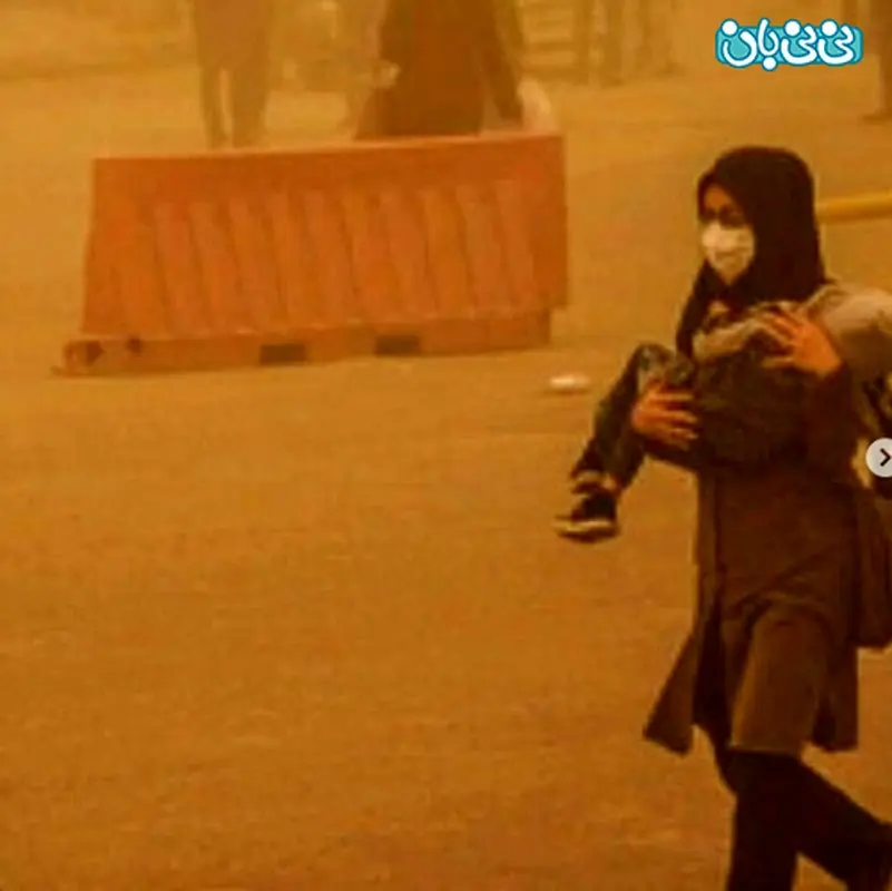 اینستاگرام آناهیتا همتی، کودکان اهواز هوا ندارند