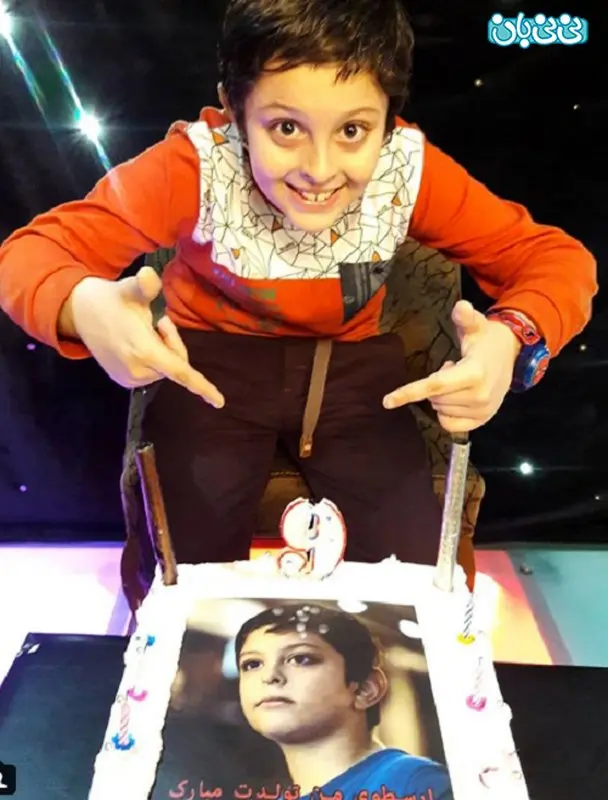 عکس فرشید نوابی، پسرم هدیه خداوند است