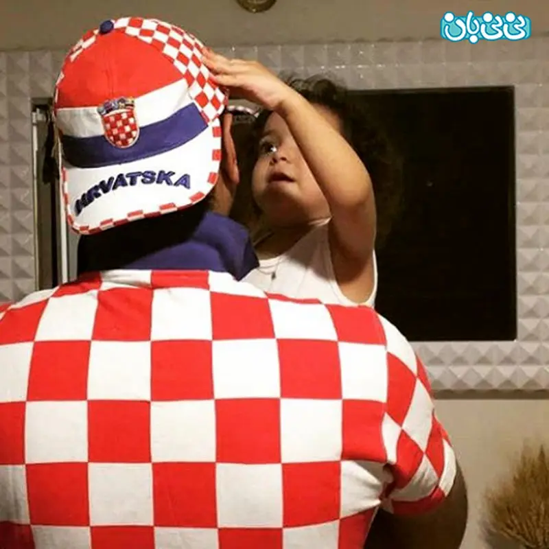 آزاده نامداری و دخترش، گندم و خوشحالی از برد کروات ها