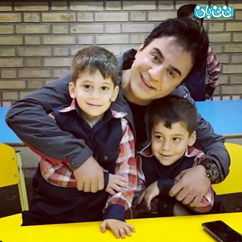 اینستاگرام داریوش فرضیایی، عاشقانه عمو پورنگ برای خواهر زاده هایش