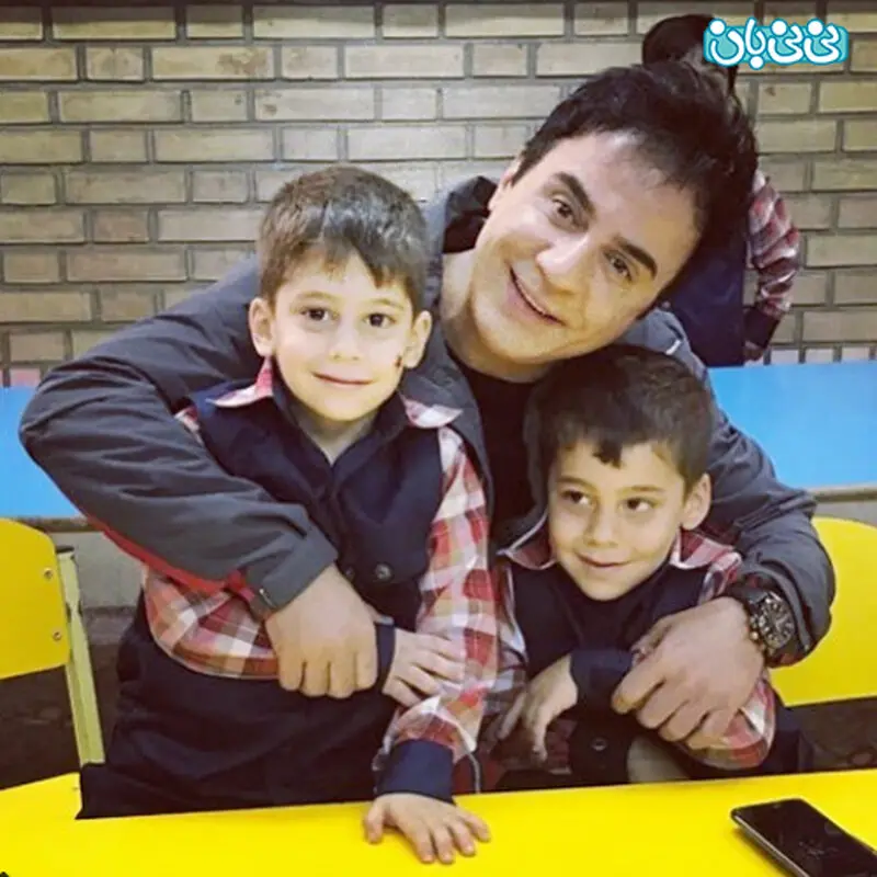 اینستاگرام داریوش فرضیایی، عاشقانه عمو پورنگ برای خواهر زاده هایش