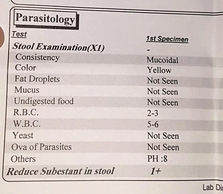 آزمایش مدفوع نوزاد، آیا حساسیت دارد؟