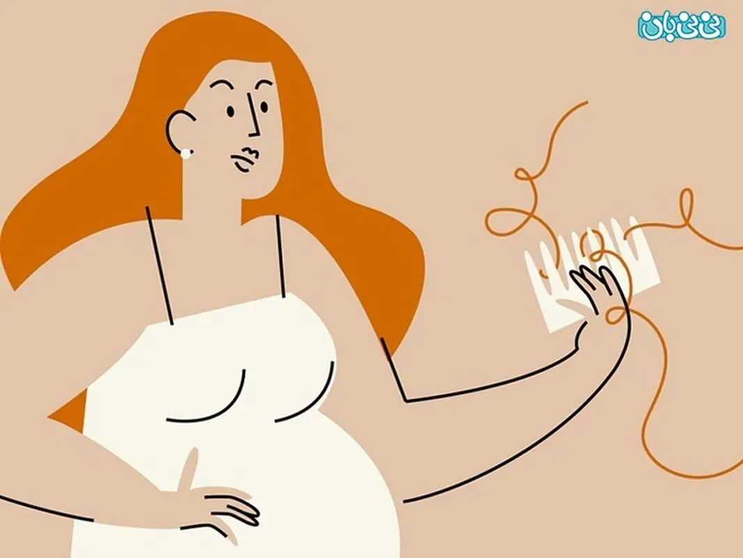 ریزش مو در بارداری و هر آنچه باید درباره آن بدانید | نی‌نی‌بان