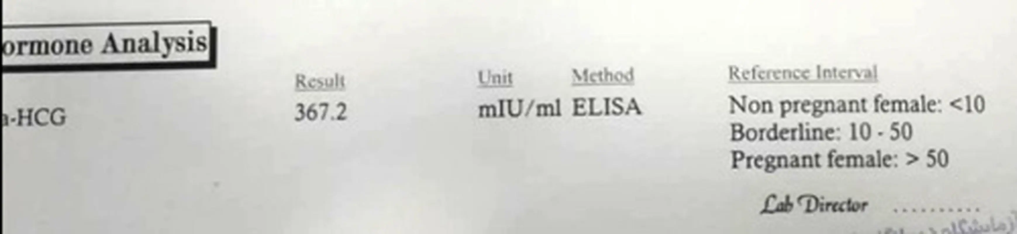 آزمایش خون بارداری، نتیجه مثبت است؟