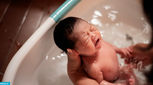 نحوه استحمام نوزاد، راهکارهایی برای نترسیدنش