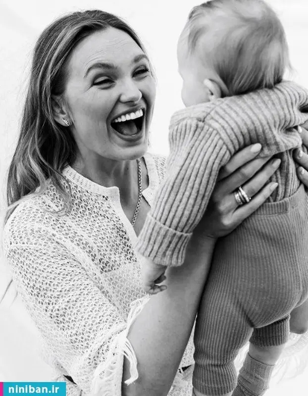 عکس های رومی استراید و دخترش