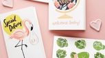 کارت پستال تولد نوزاد، طرح‌ها و پیام‌های خلاقانه