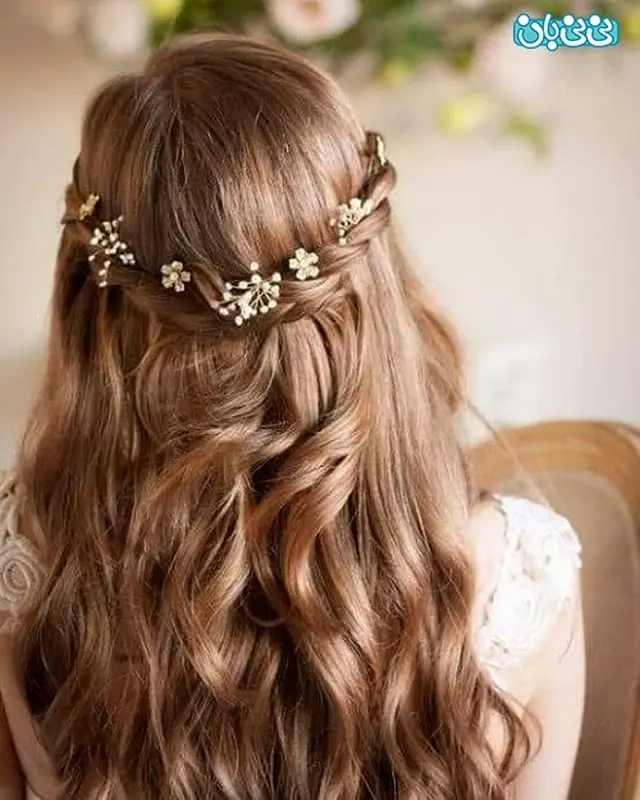 استایل موی بلند زنانه و دخترانه مجلسی