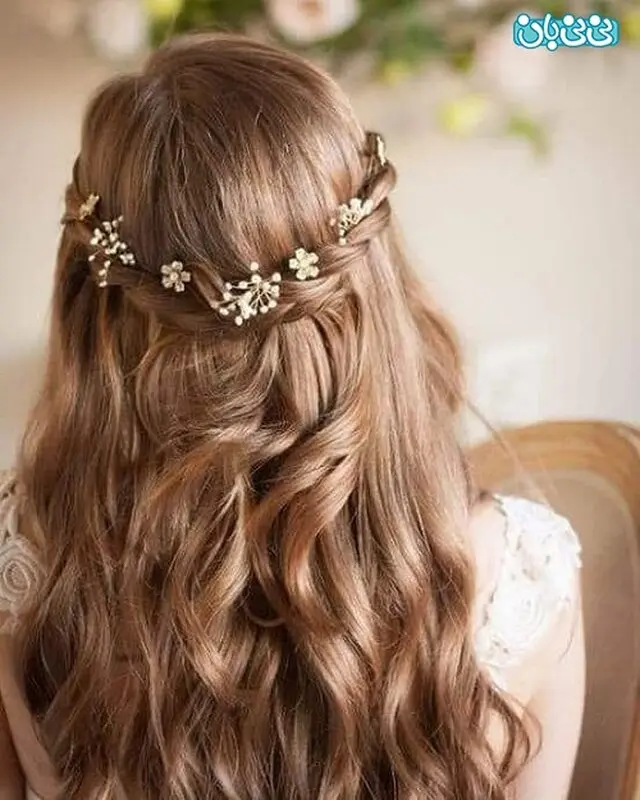 استایل موی بلند زنانه و دخترانه مجلسی