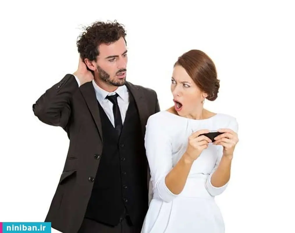 نشانه های خیانت مردان به همسرانشان