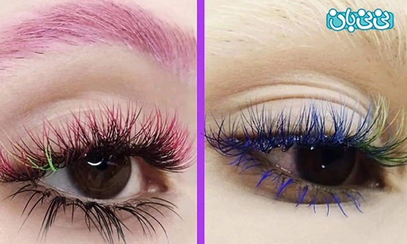 اکستنشن والیوم رنگی دوست دارید؟